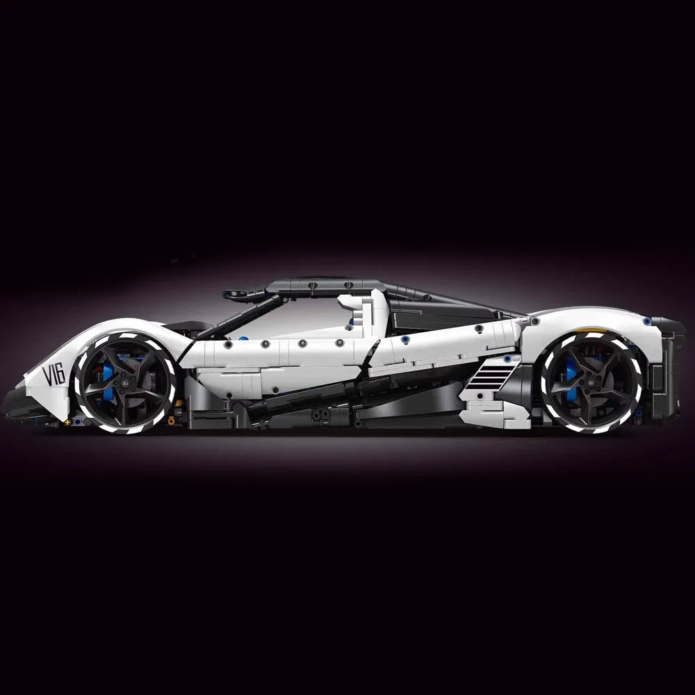 Devel Sixteen V16 made from Building Blocks Kit 