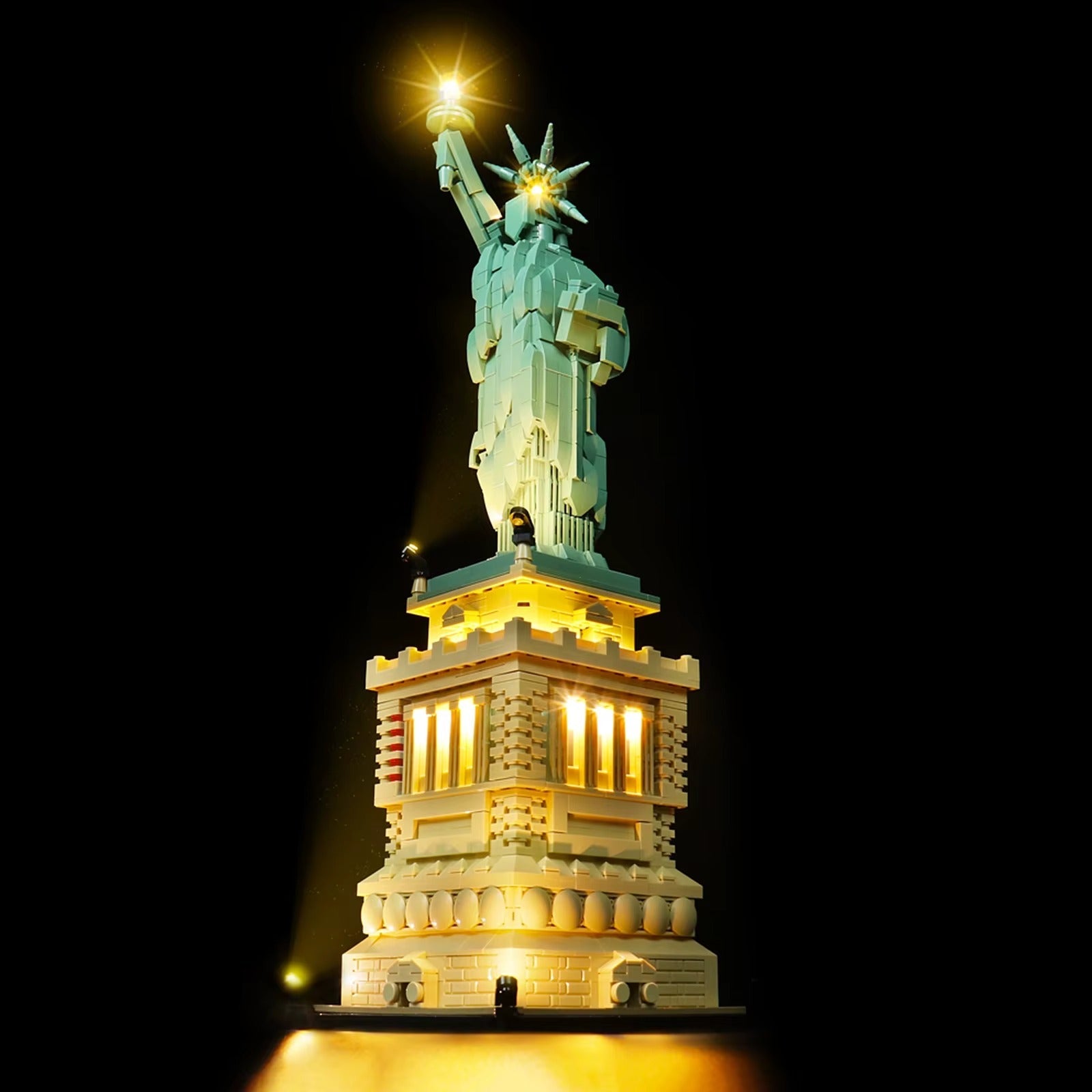 Statue Of Liberty 21042 LED Light Kit – Building Block Lighting | Power Brickz™