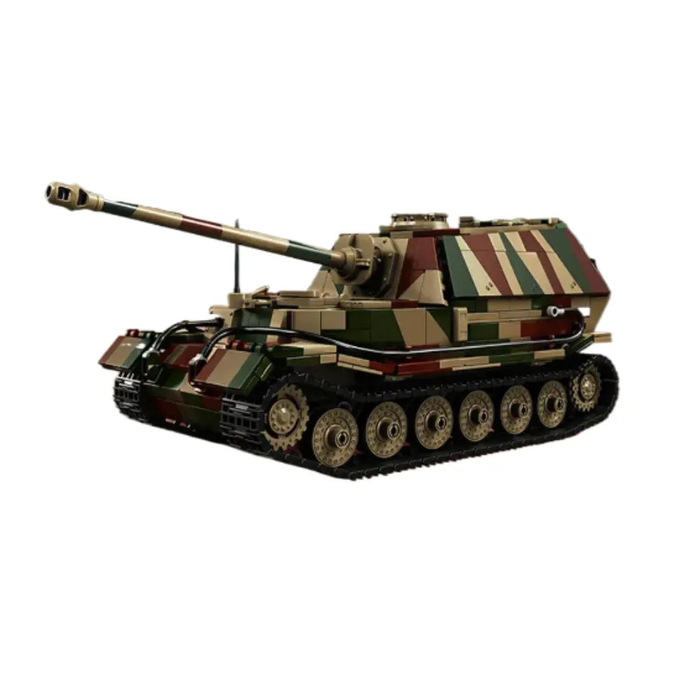 Jagdpanzer Tiger (Elephant) Tank made from Building Blocks Kit 