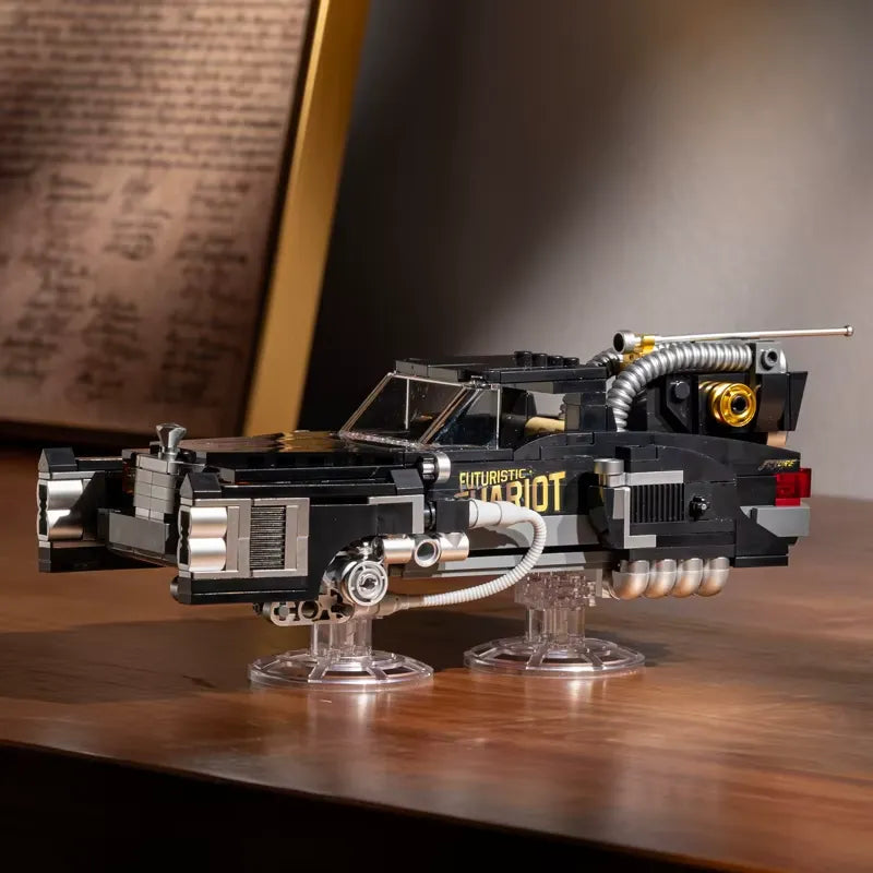 Futuristic Chariot – brick-built display model made from building blocks