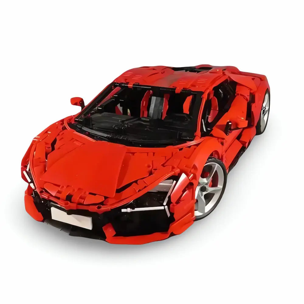 Italian Supercar Revuelto V12 Building Blocks Kit