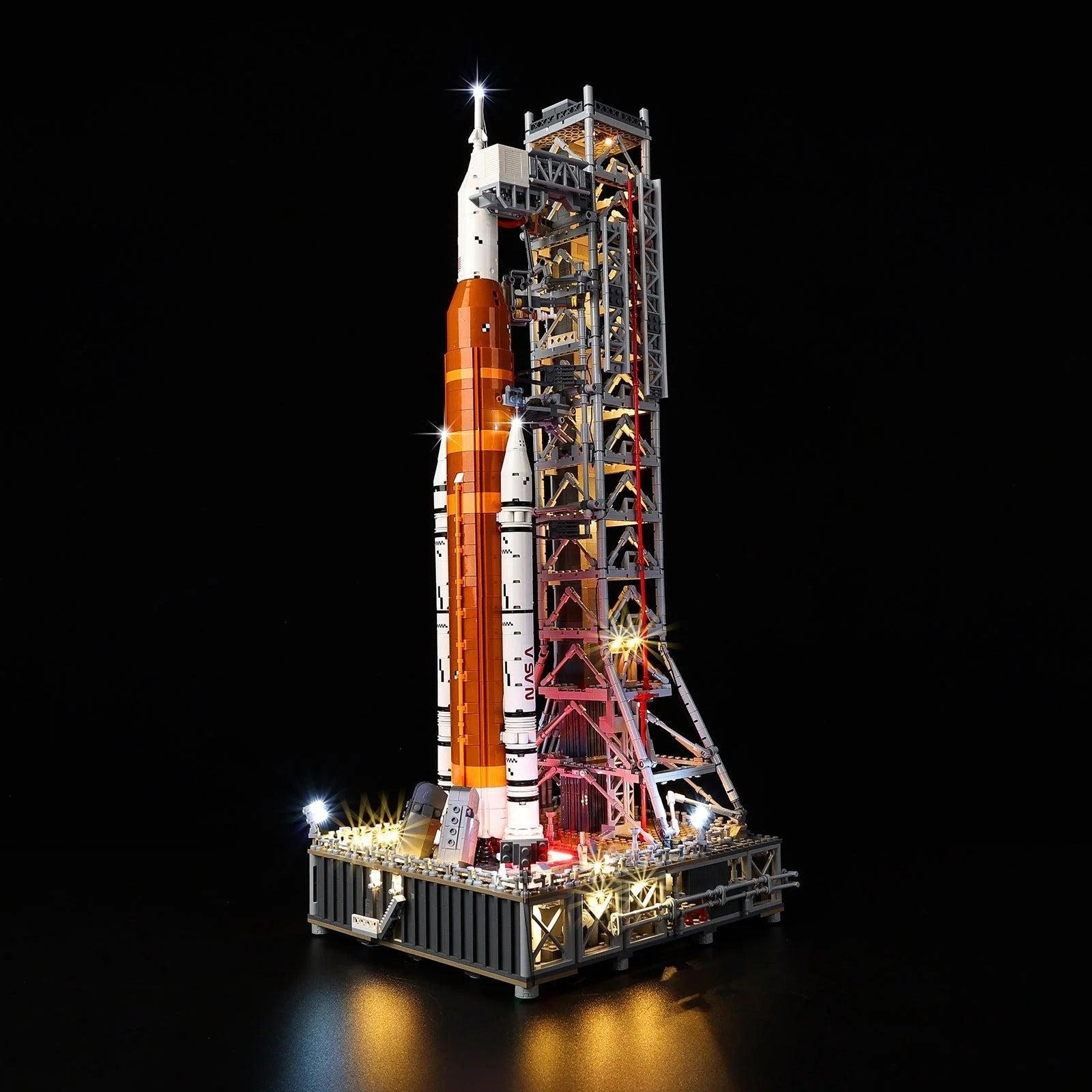 NASA Artemis Space Launch System 10341 LED Light Kit – Building Block Lighting | Power Brickz™