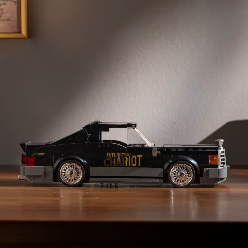 Futuristic Chariot – brick-built display model made from building blocks