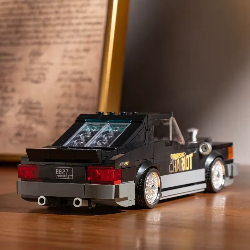 Futuristic Chariot – brick-built display model made from building blocks