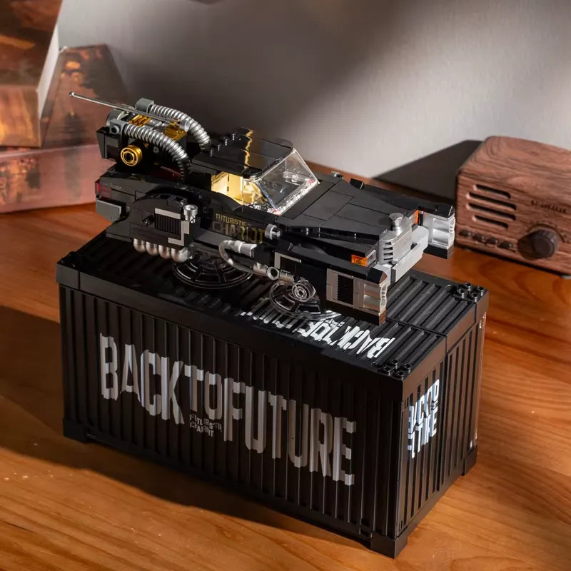 Futuristic Chariot – brick-built display model made from building blocks