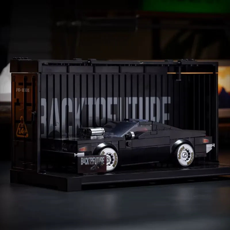 Shadow Sprinter – brick-built display model made from building blocks