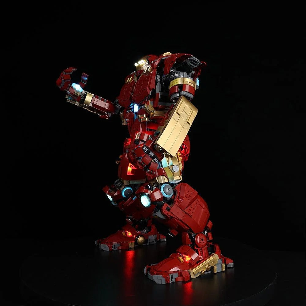 Hulkbuster 76210 LED Light Kit – Building Block Lighting | Power Brickz™