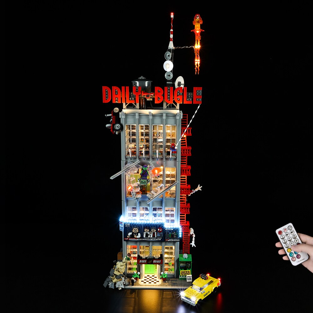 Daily Bugle 76178 LED Light Kit – Building Block Lighting | Power Brickz™