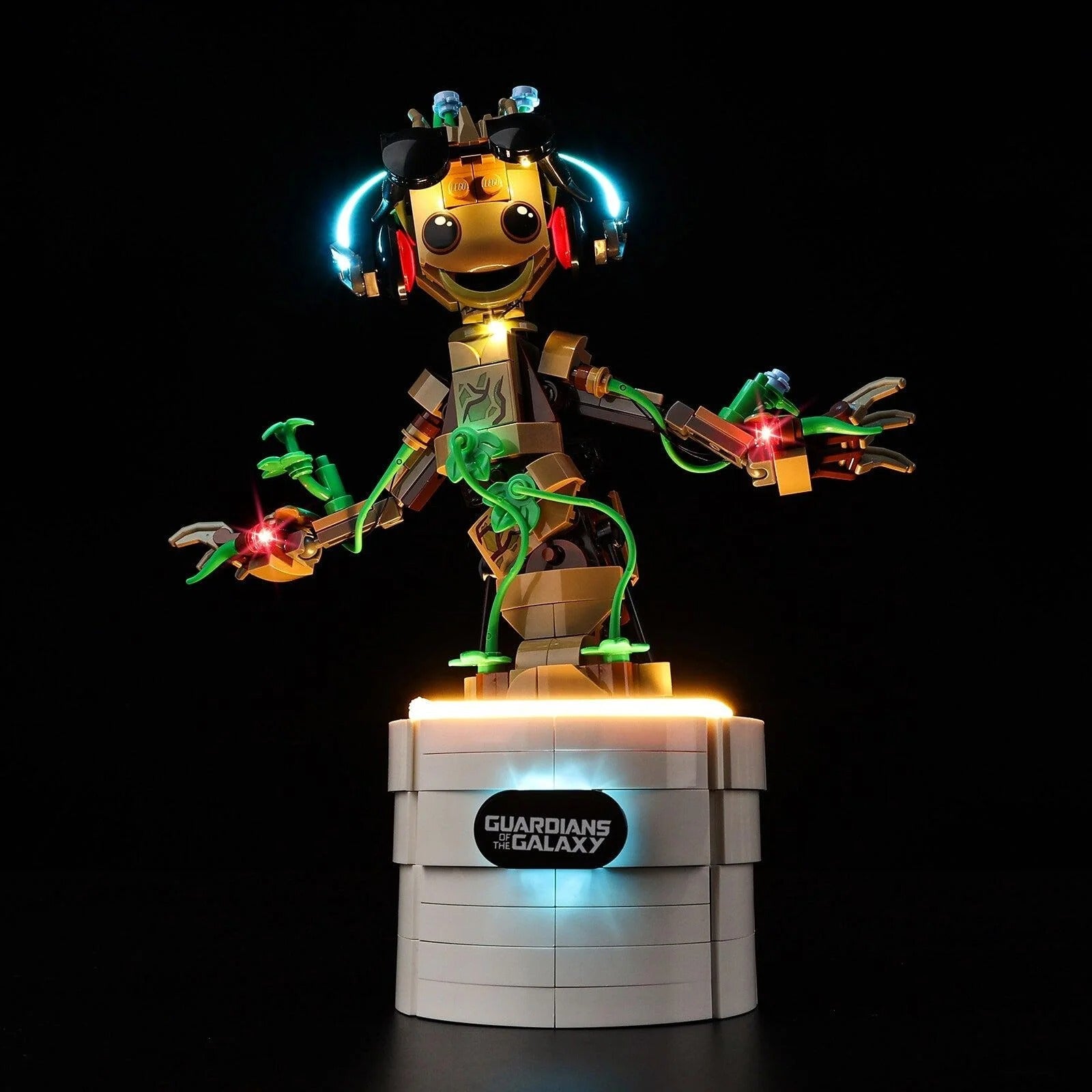 Dancing Groot 76297 LED Light Kit – Building Block Lighting | Power Brickz™
