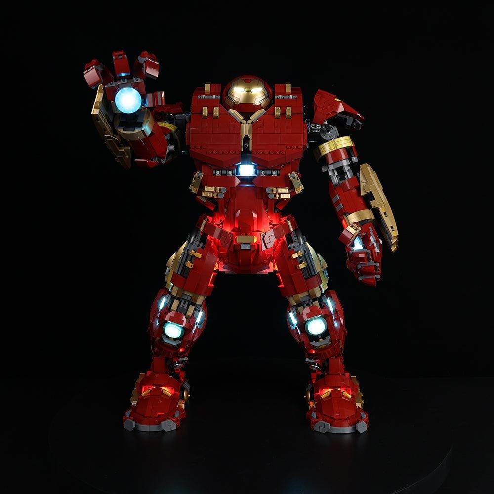Hulkbuster 76210 LED Light Kit – Building Block Lighting | Power Brickz™