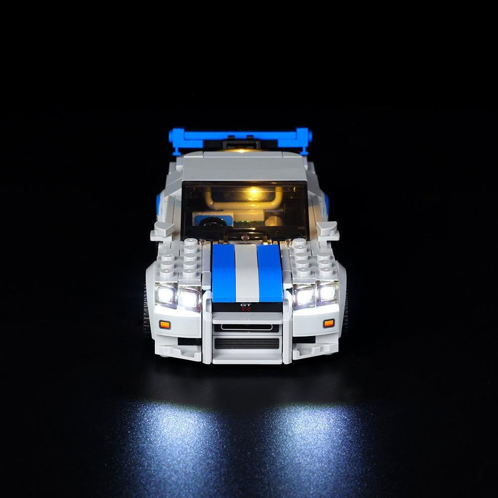 2 Fast 2 Furious Nissan Skyline GT-R (r34) 76917 LED Light Kit – Building Block Lighting | Power Brickz™