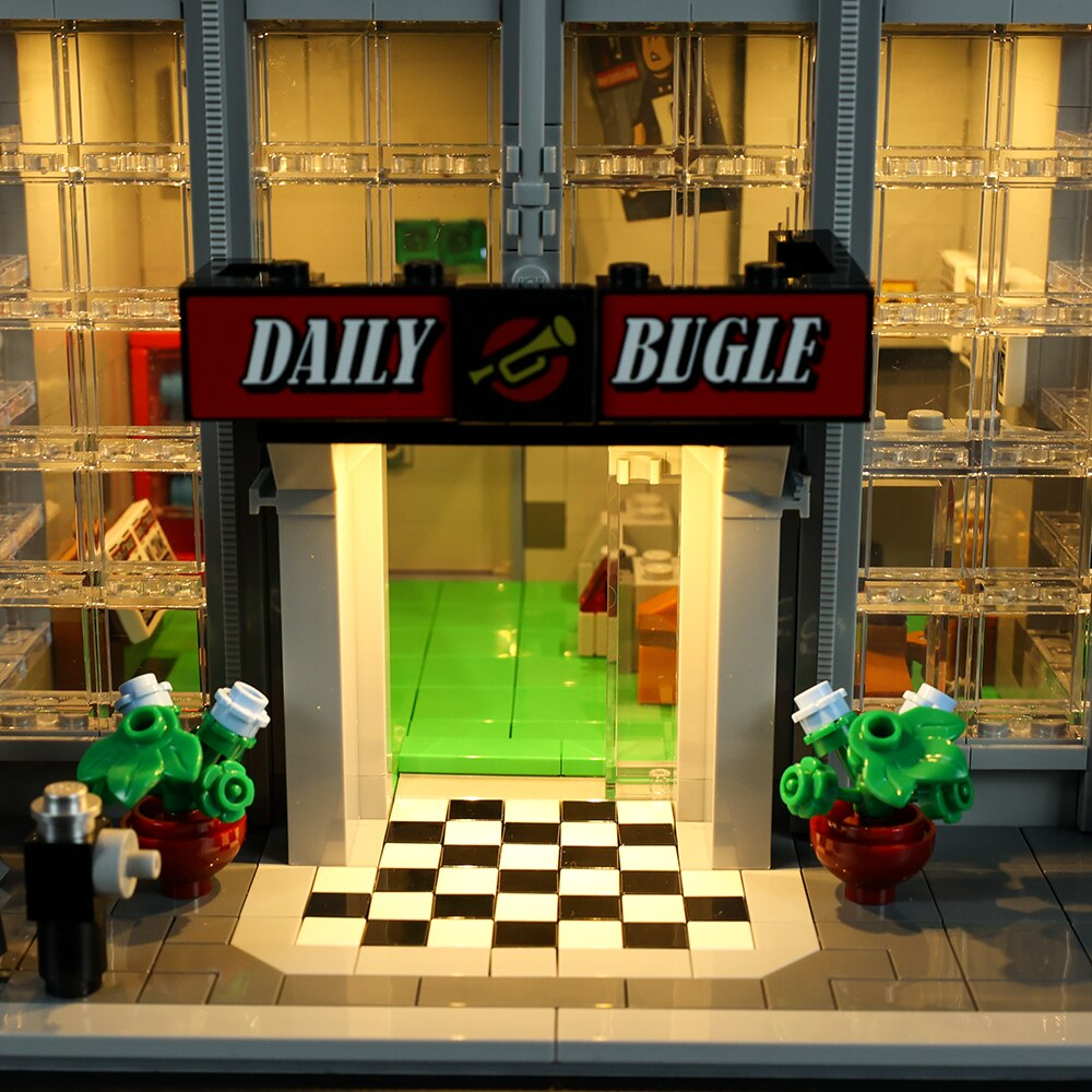Daily Bugle 76178 LED Light Kit – Building Block Lighting | Power Brickz™