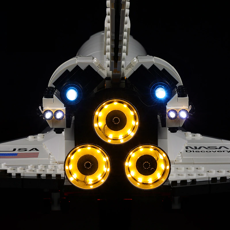 NASA Space Shuttle Discovery 10283 LED Light Kit – Building Block Lighting | Power Brickz™