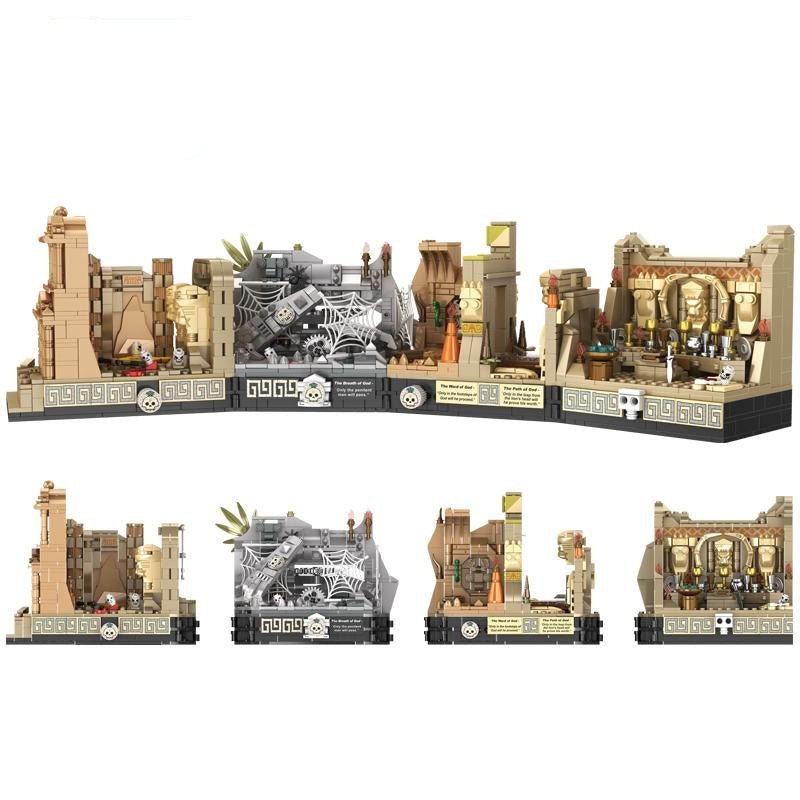 Indiana Jones The temple of the Holy Grail | 2388pcs - Power Brickz