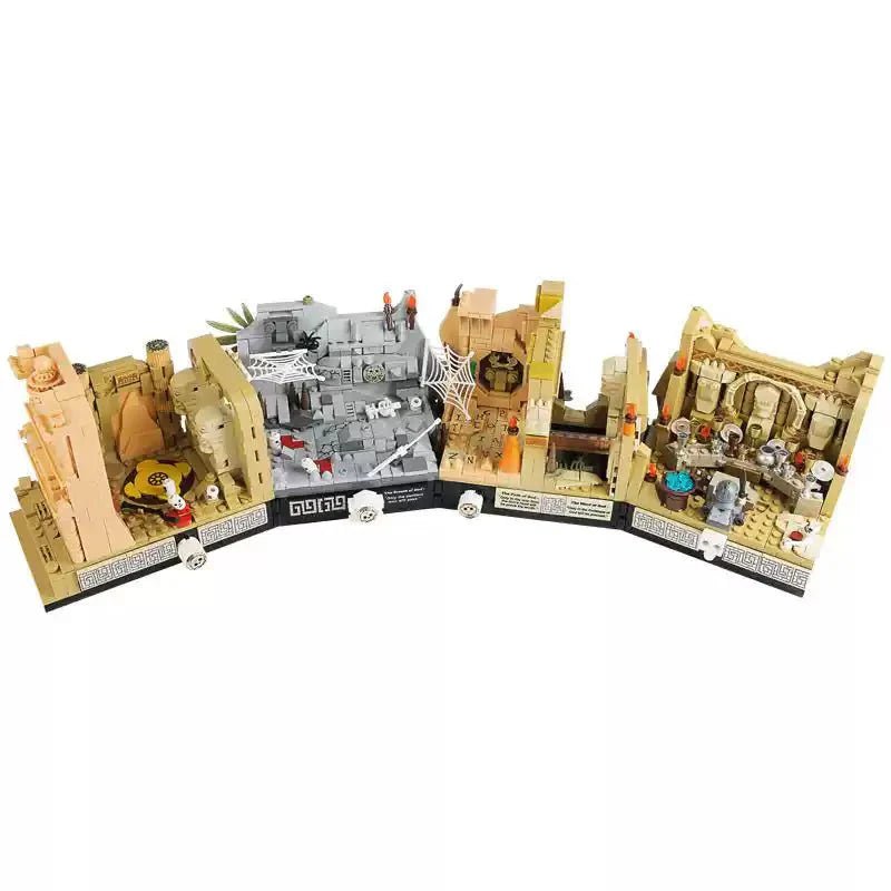 Indiana Jones The temple of the Holy Grail | 2388pcs - Power Brickz