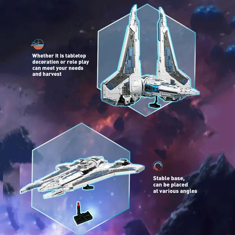 Interstellar Starfighter | 2948pcs - Power Brickz