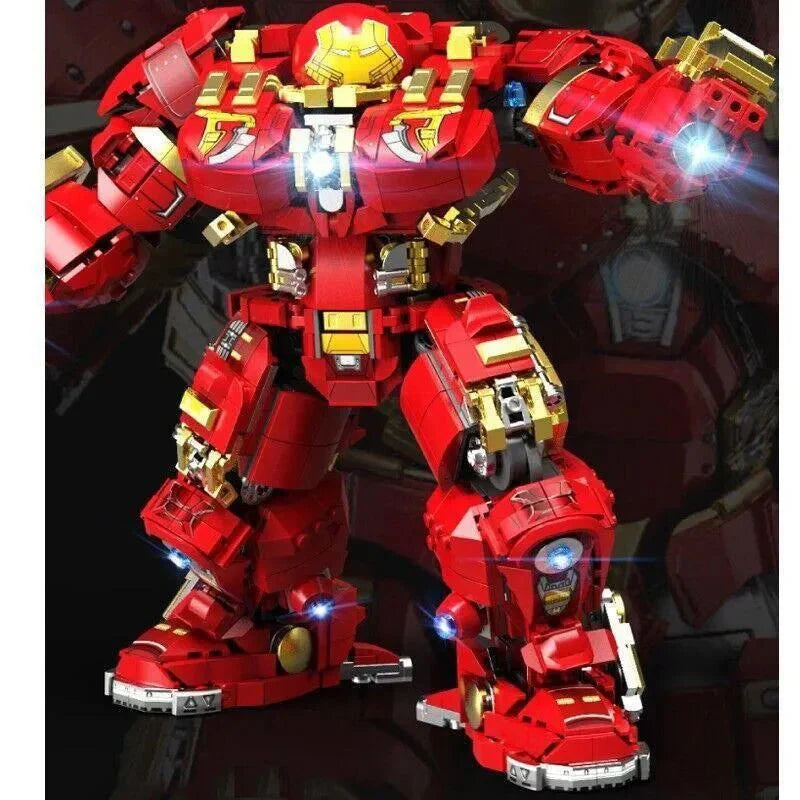 Iron Hero Super Armored Hulk - Building Set | Power Brickz