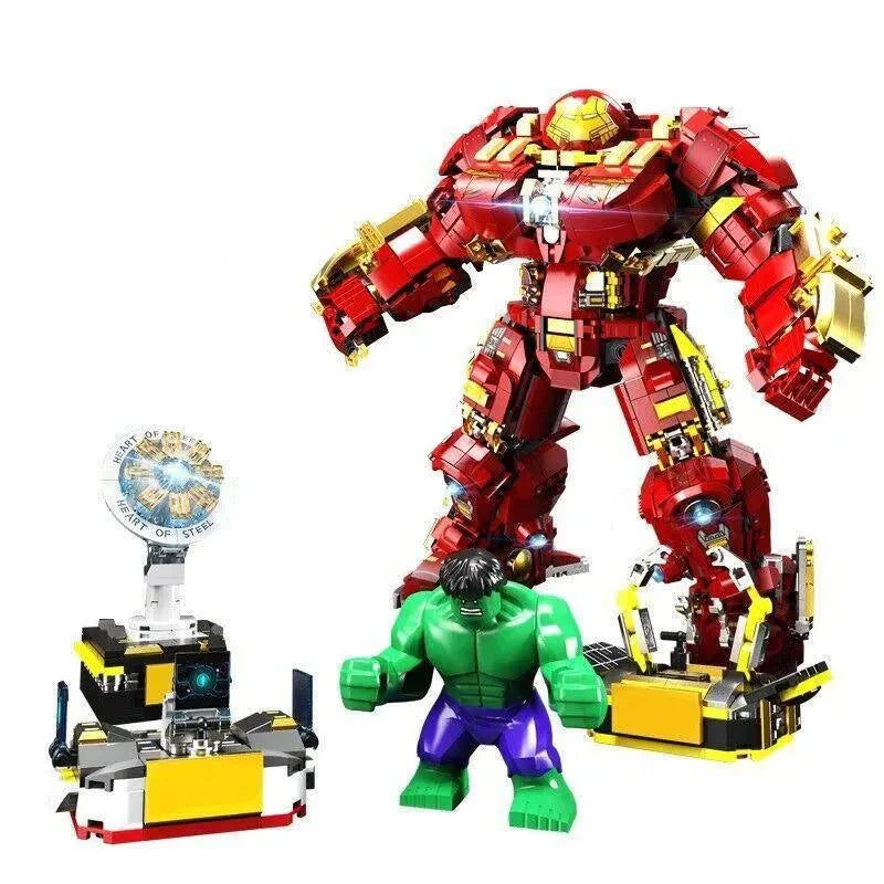 Iron Hero Super Armored Hulk - Building Set | Power Brickz