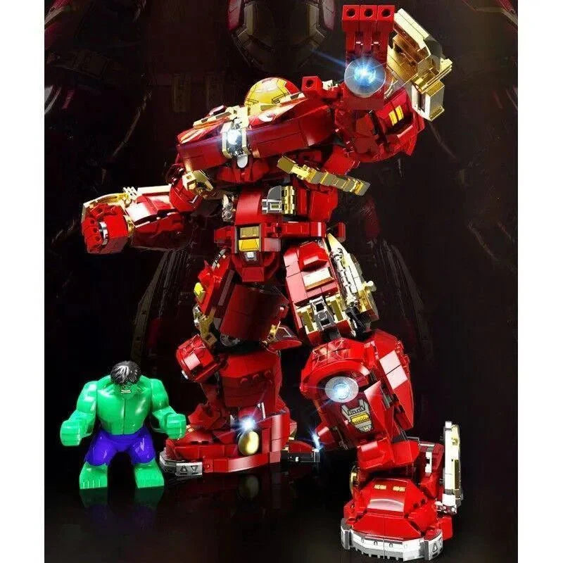 Iron Hero Super Armored Hulk - Building Set | Power Brickz