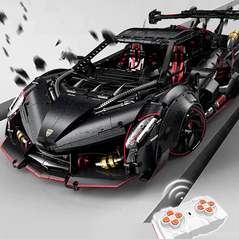 Italian Blade Hypercar | Building Blocks Set – Power Brickz