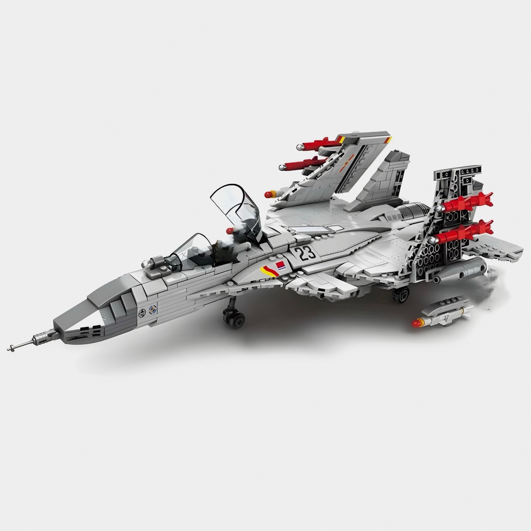 J-15 Fighter Aircraft - Building Set | Power Brickz