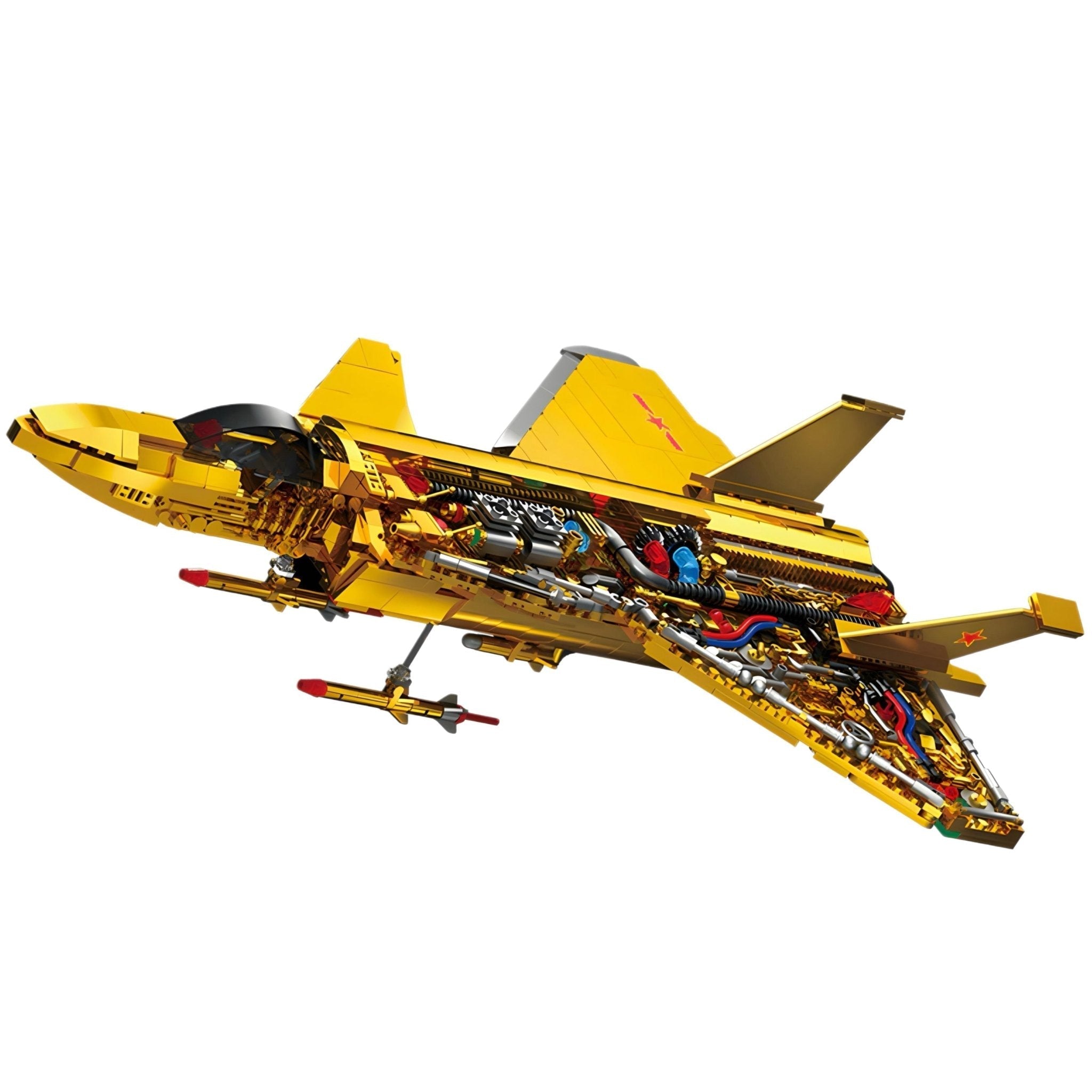 J-20 Collector Edition - Building Set | Power Brickz