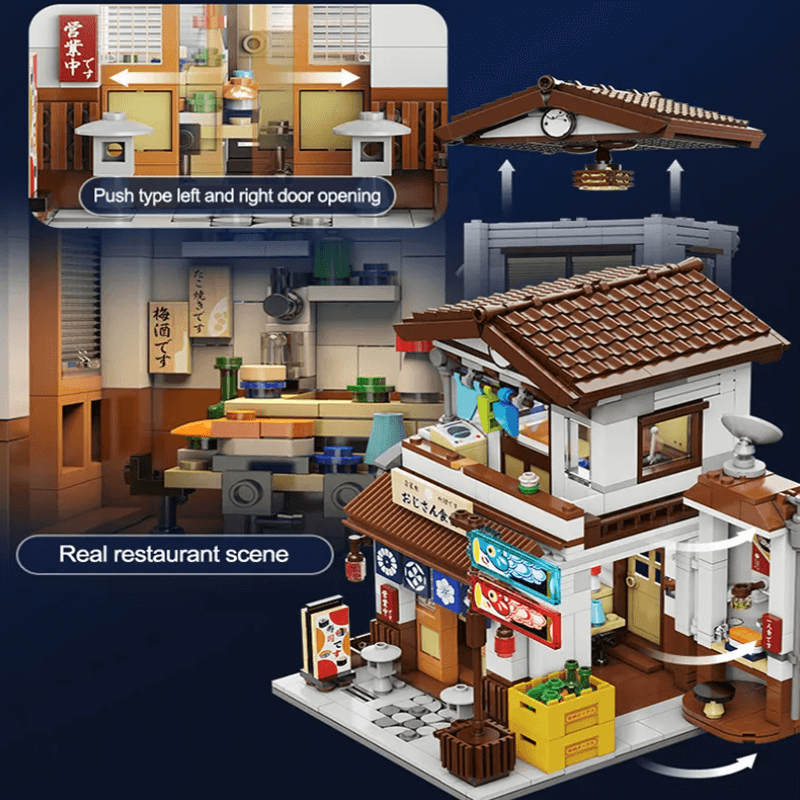 Japanese Canteen - Building Set | Power Brickz