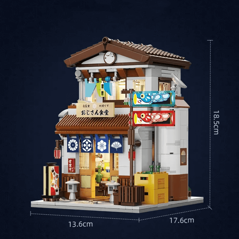 Japanese Canteen - Building Set | Power Brickz