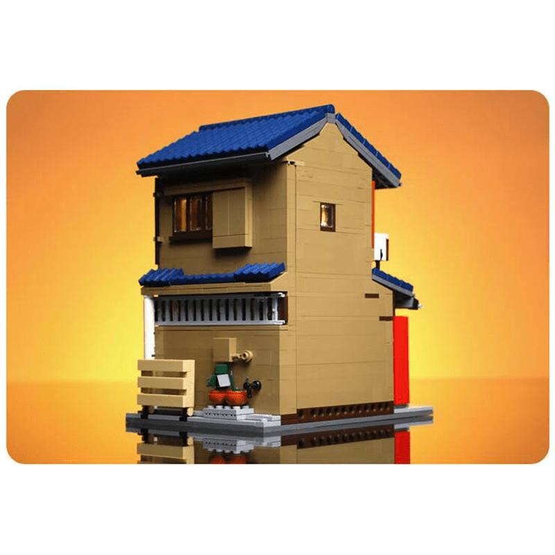 Japanese Tea House - Building Set | Power Brickz