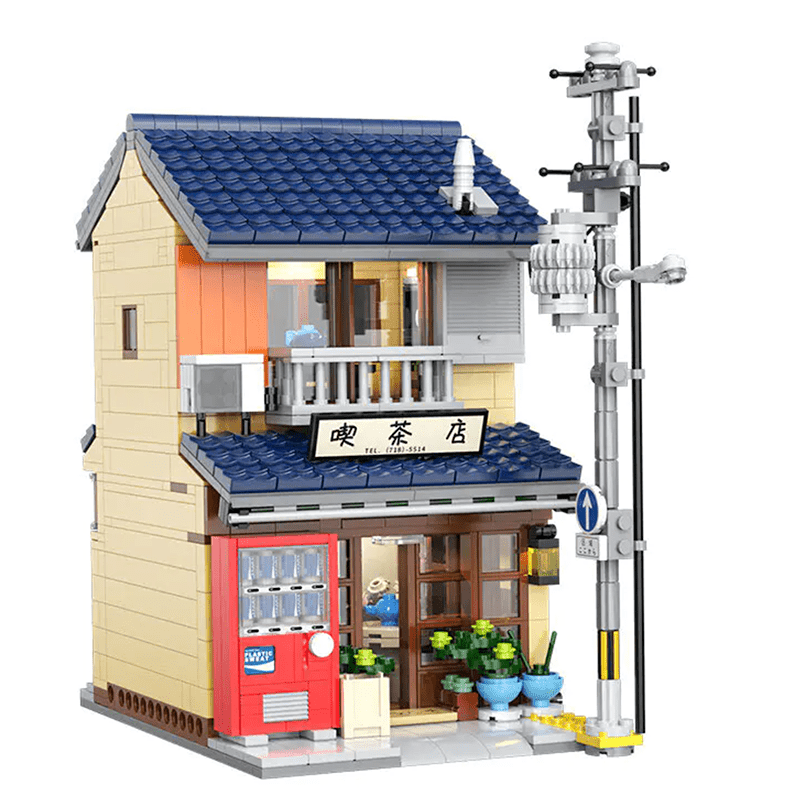 Japanese Tea House - Building Set | Power Brickz