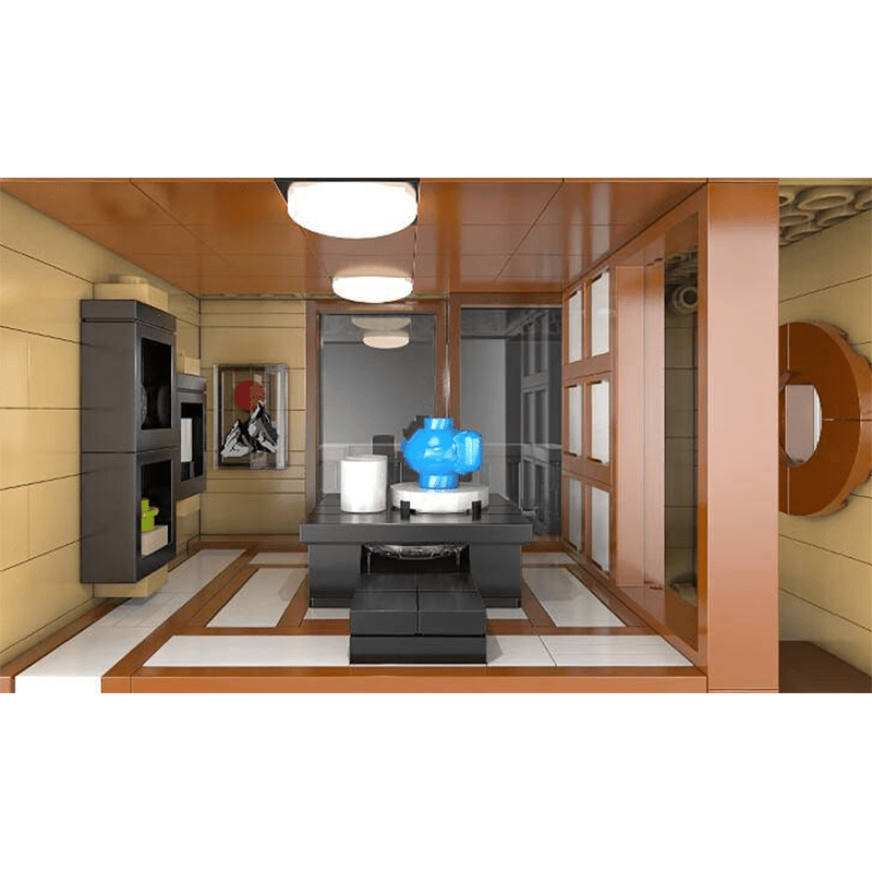 Japanese Tea House - Building Set | Power Brickz