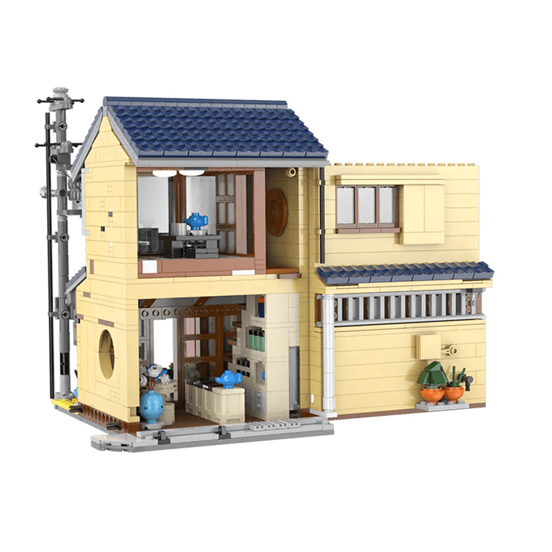 Japanese Tea House - Building Set | Power Brickz