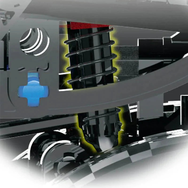 Black Off-Road Trail SUV - Building Blocks Set | Power Brickz