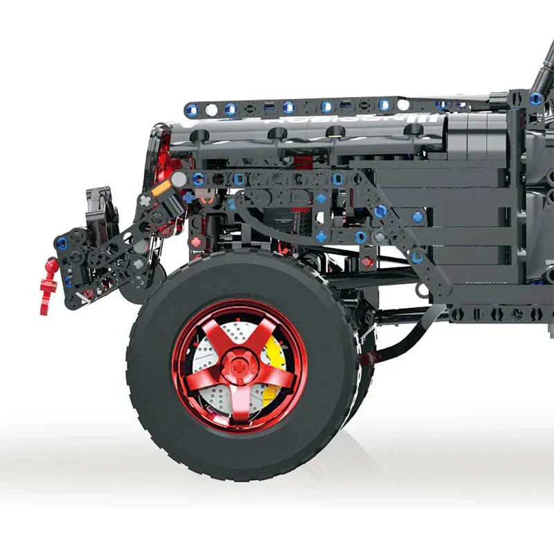 Black Off-Road Trail SUV - Building Blocks Set | Power Brickz