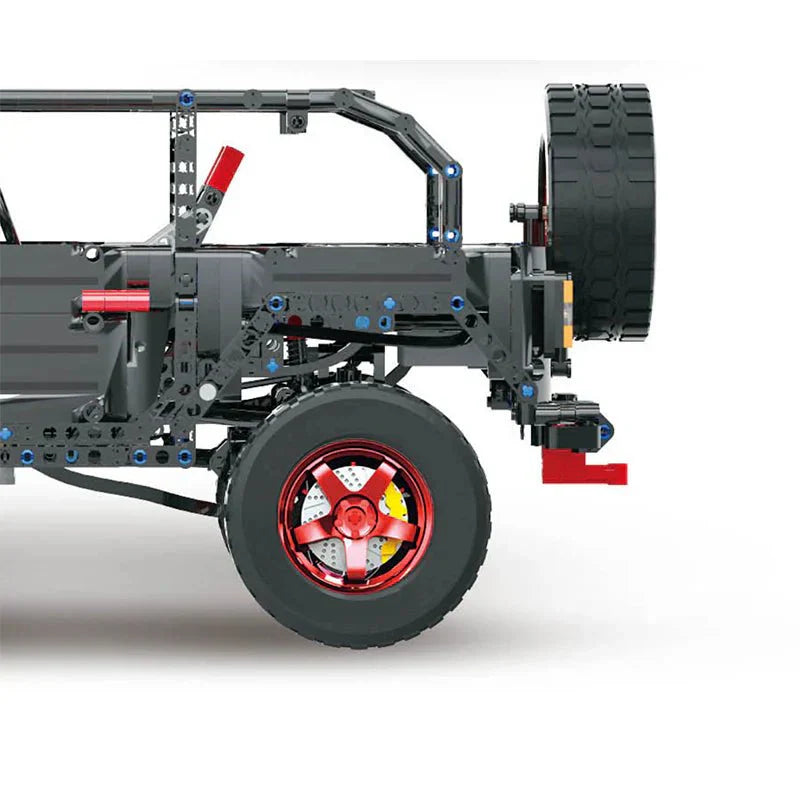 Black Off-Road Trail SUV - Building Blocks Set | Power Brickz