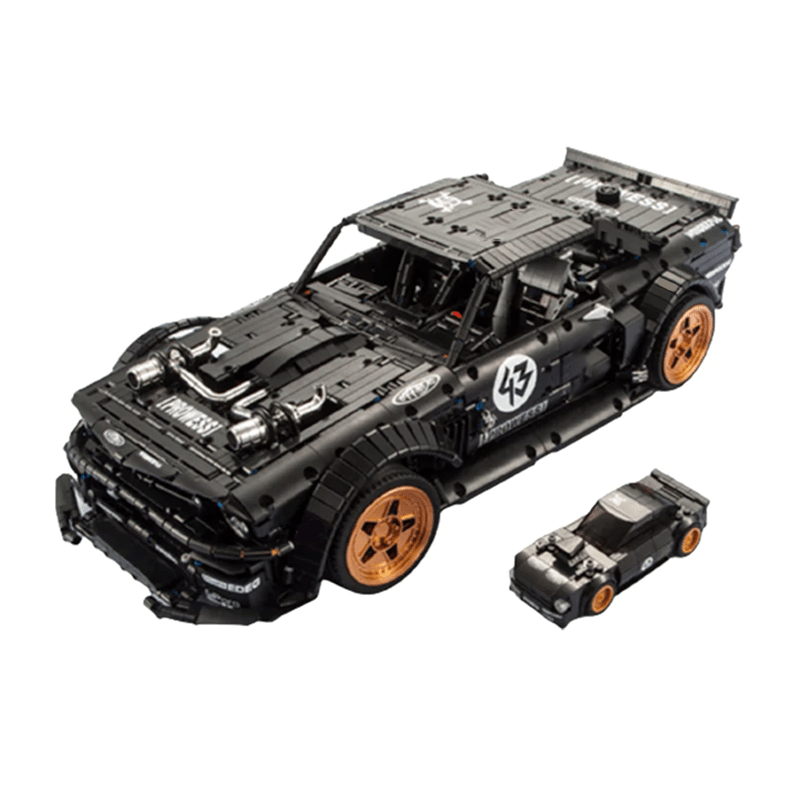 Drift V8 Fastback - Building Set | Power Brickz