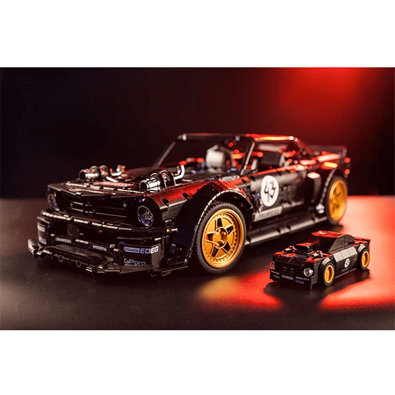Drift V8 Fastback - Building Set | Power Brickz