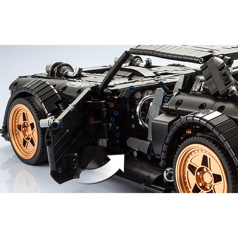 Drift V8 Fastback - Building Set | Power Brickz