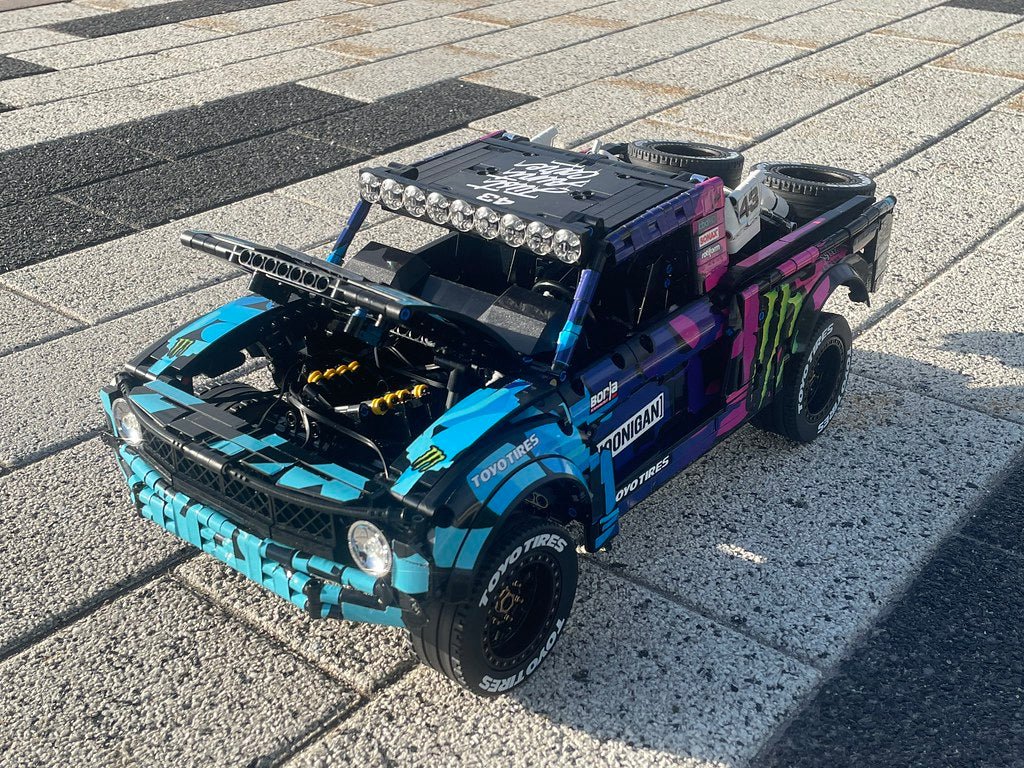 Ken Block G6 Trophy Truck - Building Blocks Set | Power Brickz