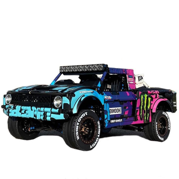 Ken Block G6 Trophy Truck Building Blocks Car | 2473 Pcs