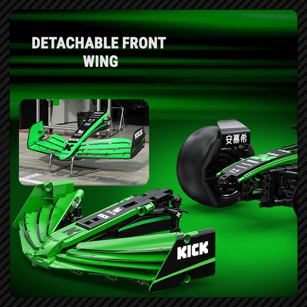 Kick Sauber F1 Team C - Building Blocks Set | Power Brickz