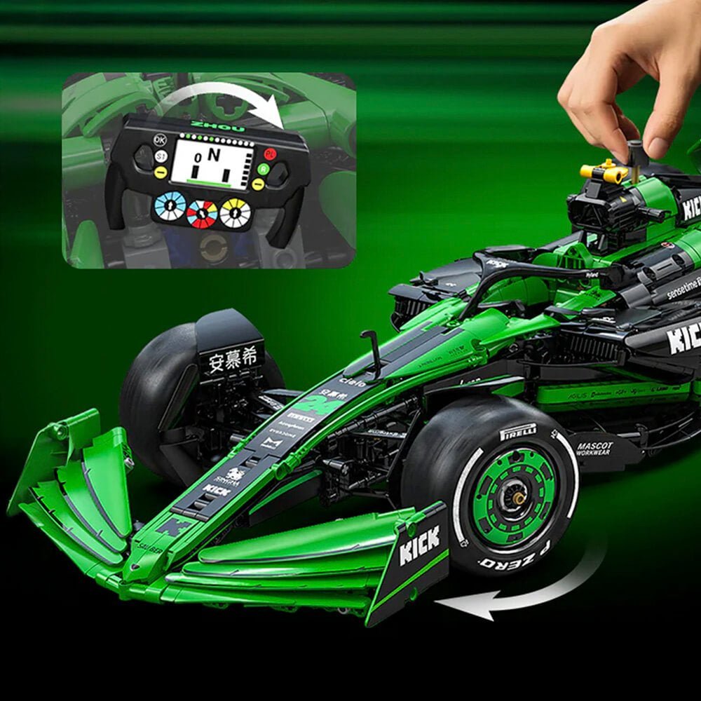 Kick Sauber F1 Team C44 F1 Car Building Blocks | 2552 Pcs