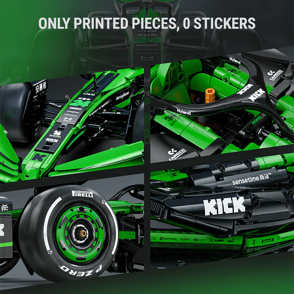 Kick Sauber F1 Team C - Building Blocks Set | Power Brickz