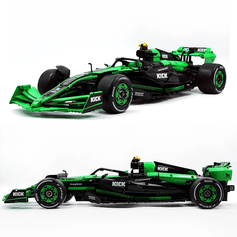 Kick Sauber F1 Team C - Building Blocks Set | Power Brickz