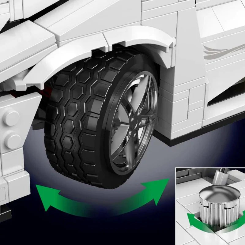 Knight Truck Technic - Building Blocks Set | Power Brickz