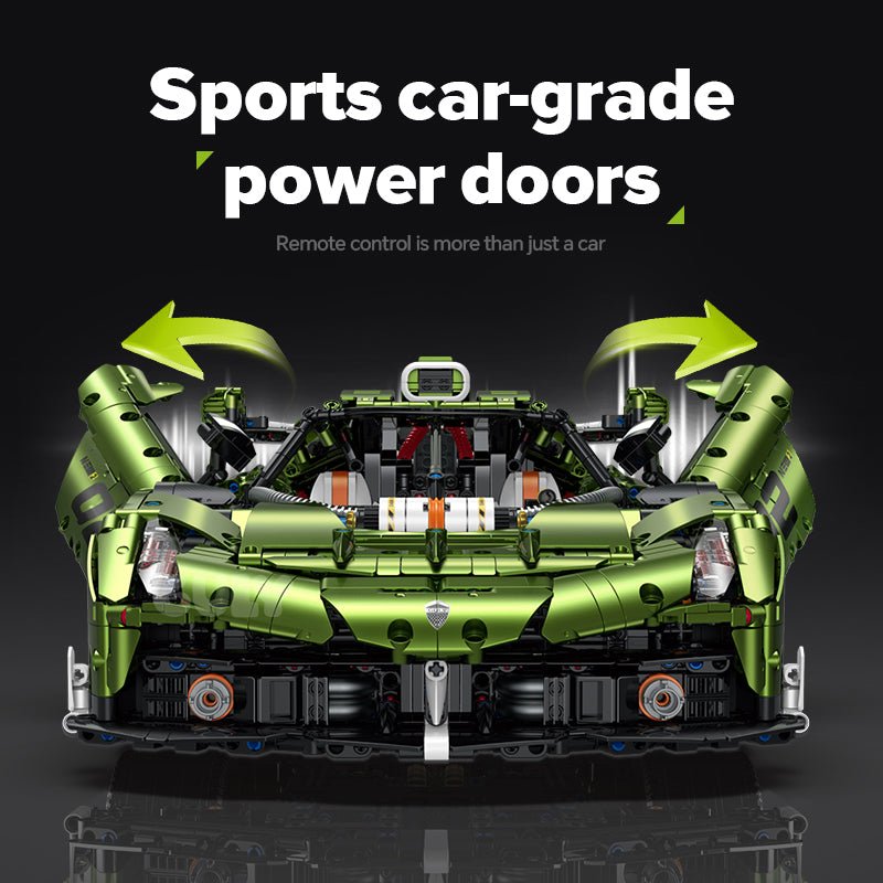 Swedish Hypercar Agera RS - Building Blocks Set | Power Brickz