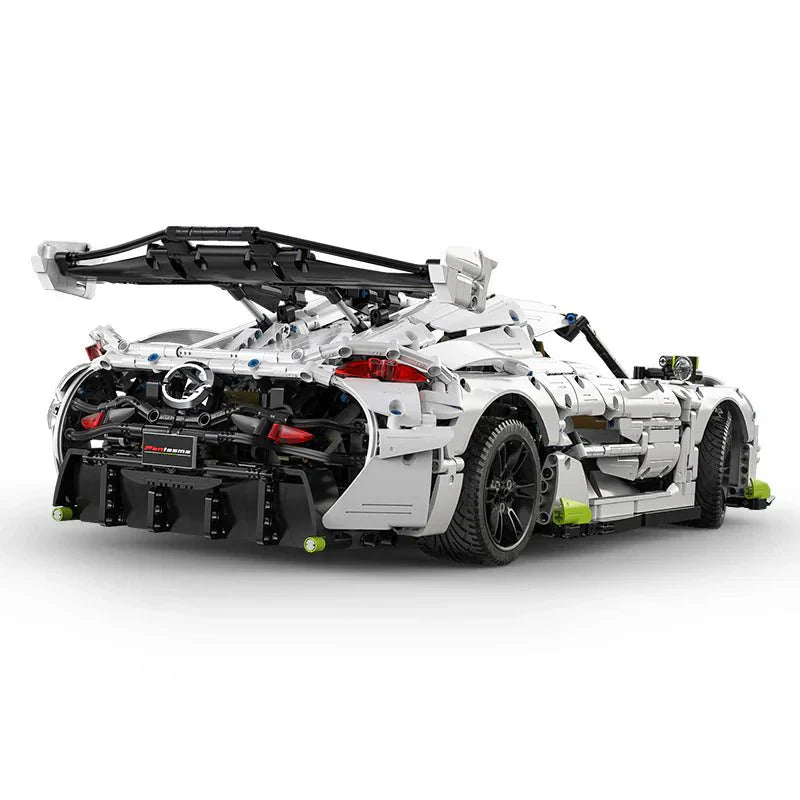 Twin-Turbo Track Hypercar - Building Blocks Set | Power Brickz