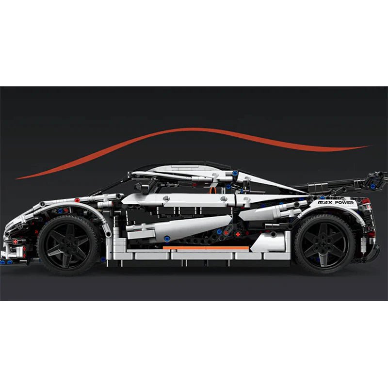 Swedish Hypercar - Building Blocks Set | Power Brickz