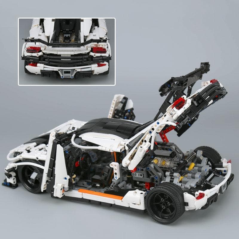 Swedish Hypercar - Building Blocks Set | Power Brickz