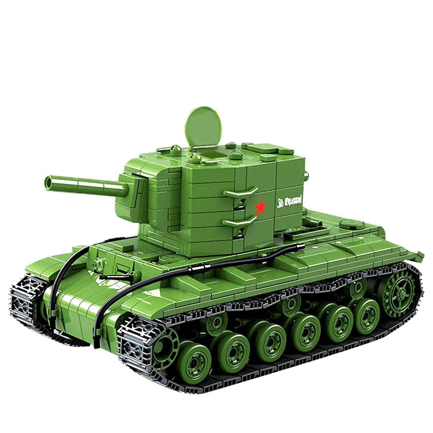 KV-2 Heavy Tank - Building Set | Power Brickz